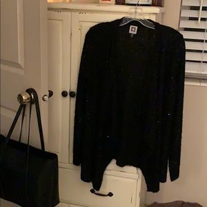 Ann Taylor black sparkling jacket